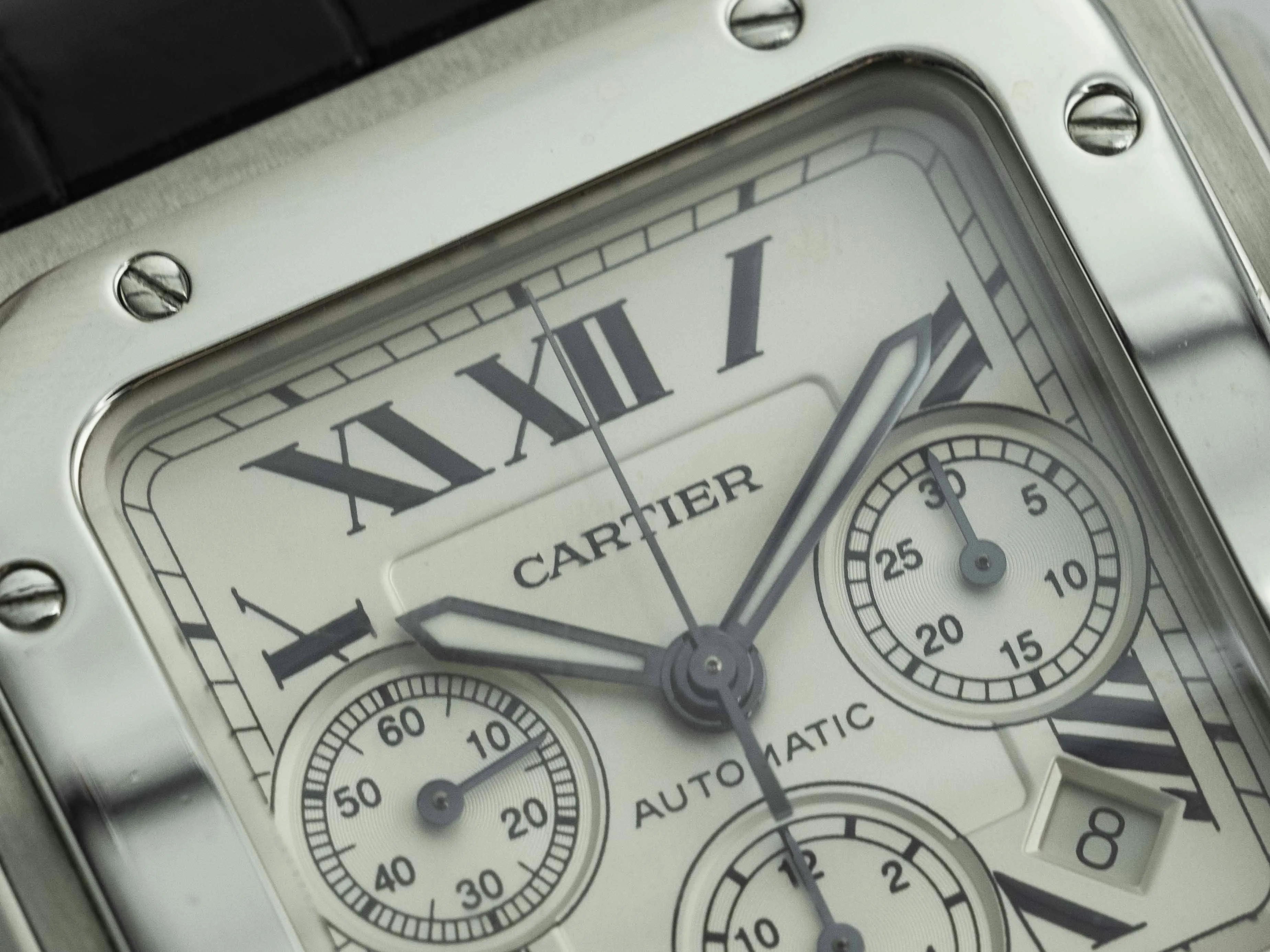 Cartier Santos W20090X8 42mm Stainless steel Silver 5