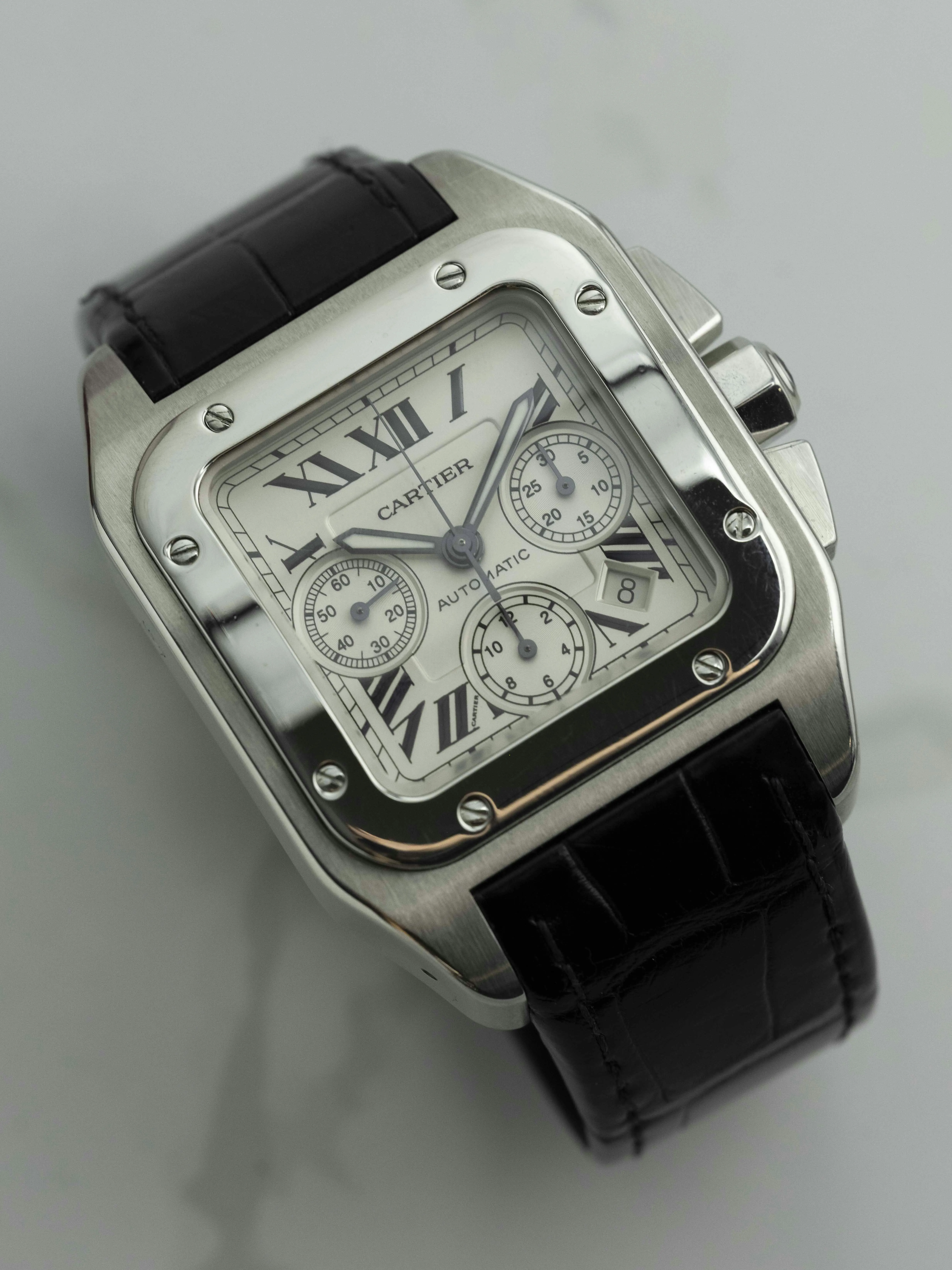 Cartier Santos W20090X8 42mm Stainless steel Silver 8