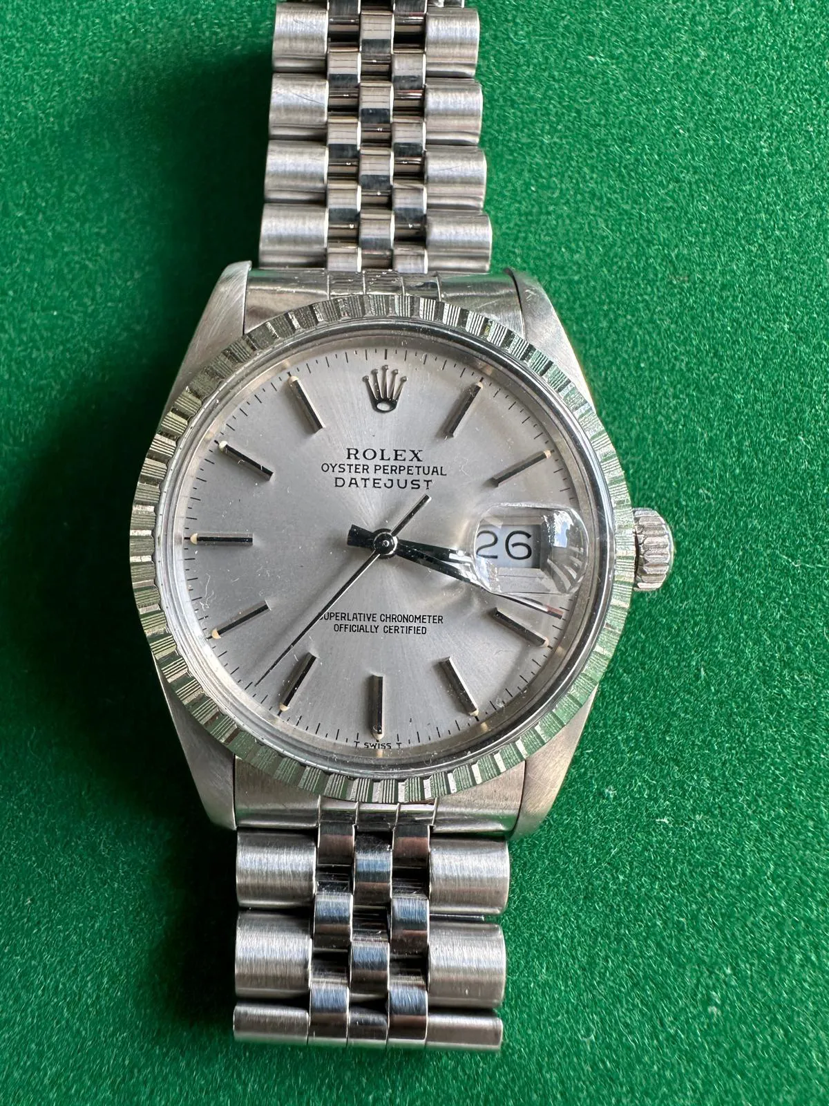 Rolex Datejust 36 16030 36mm Stainless steel Silver