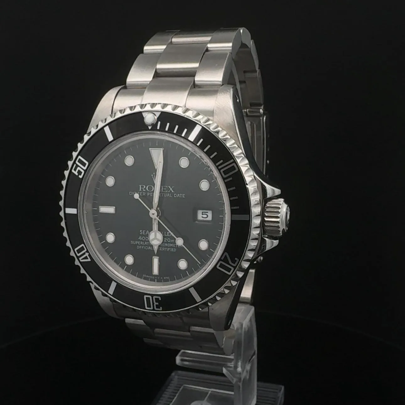 Rolex Sea-Dweller 16600 40mm Stainless steel Black 1