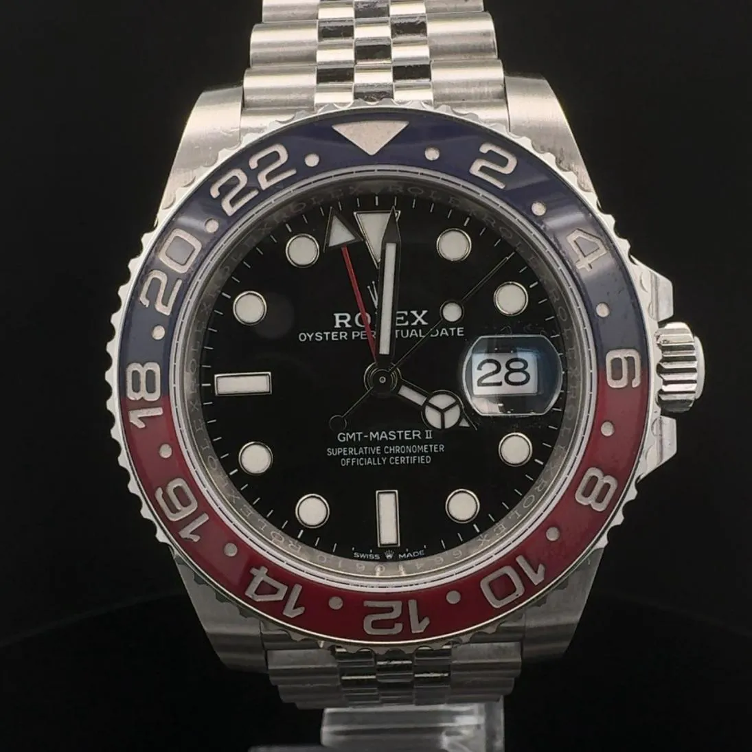 Rolex GMT-Master II 126710BLRO 40mm Ceramic and Stainless steel Black