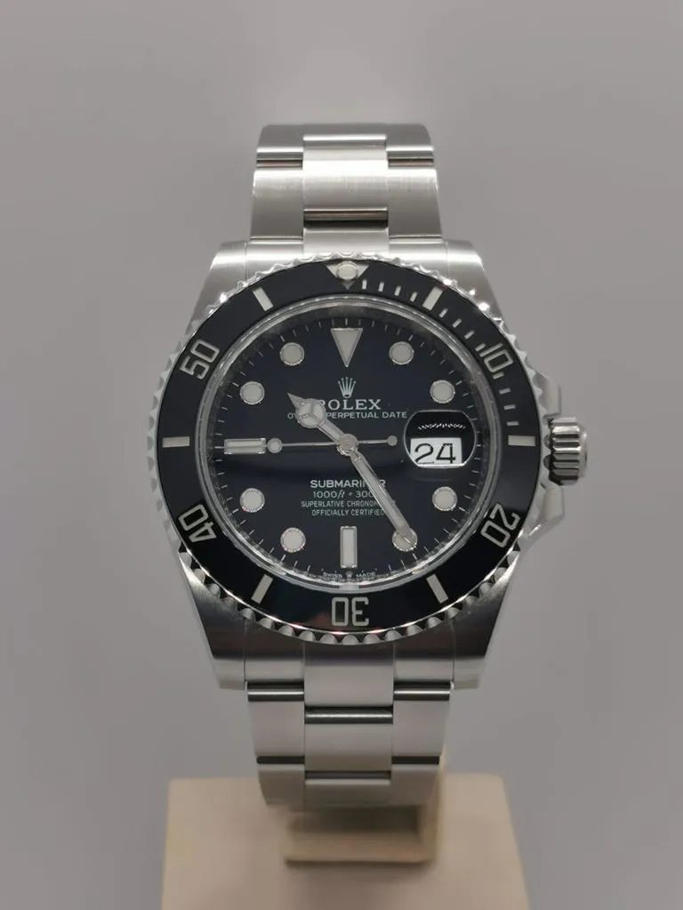 Rolex Submariner 126610LN 41mm Ceramic and Stainless steel Black 2