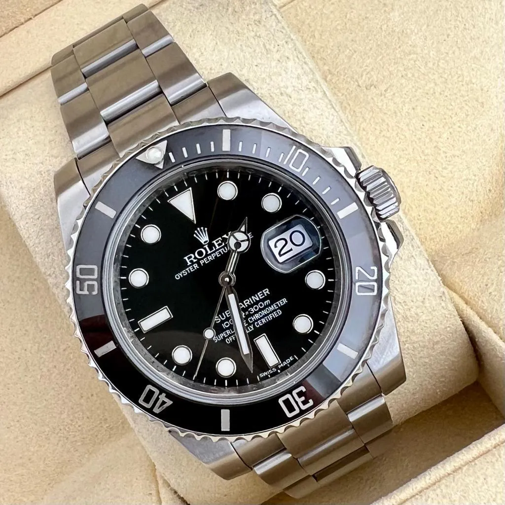 Rolex Submariner 116610LN 40mm Ceramic and Stainless steel Black