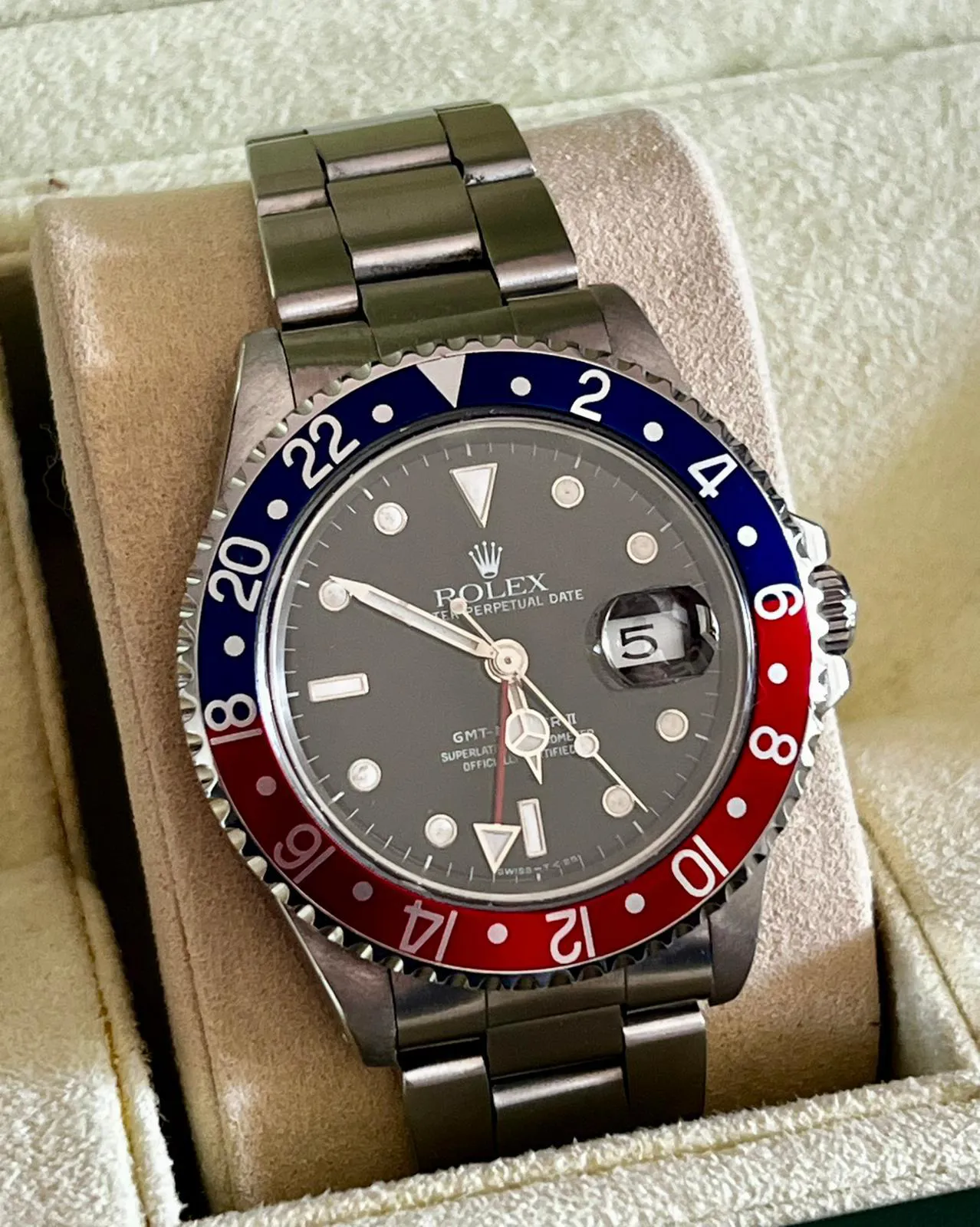 Rolex GMT-Master II 16710 40mm Stainless steel Black 1