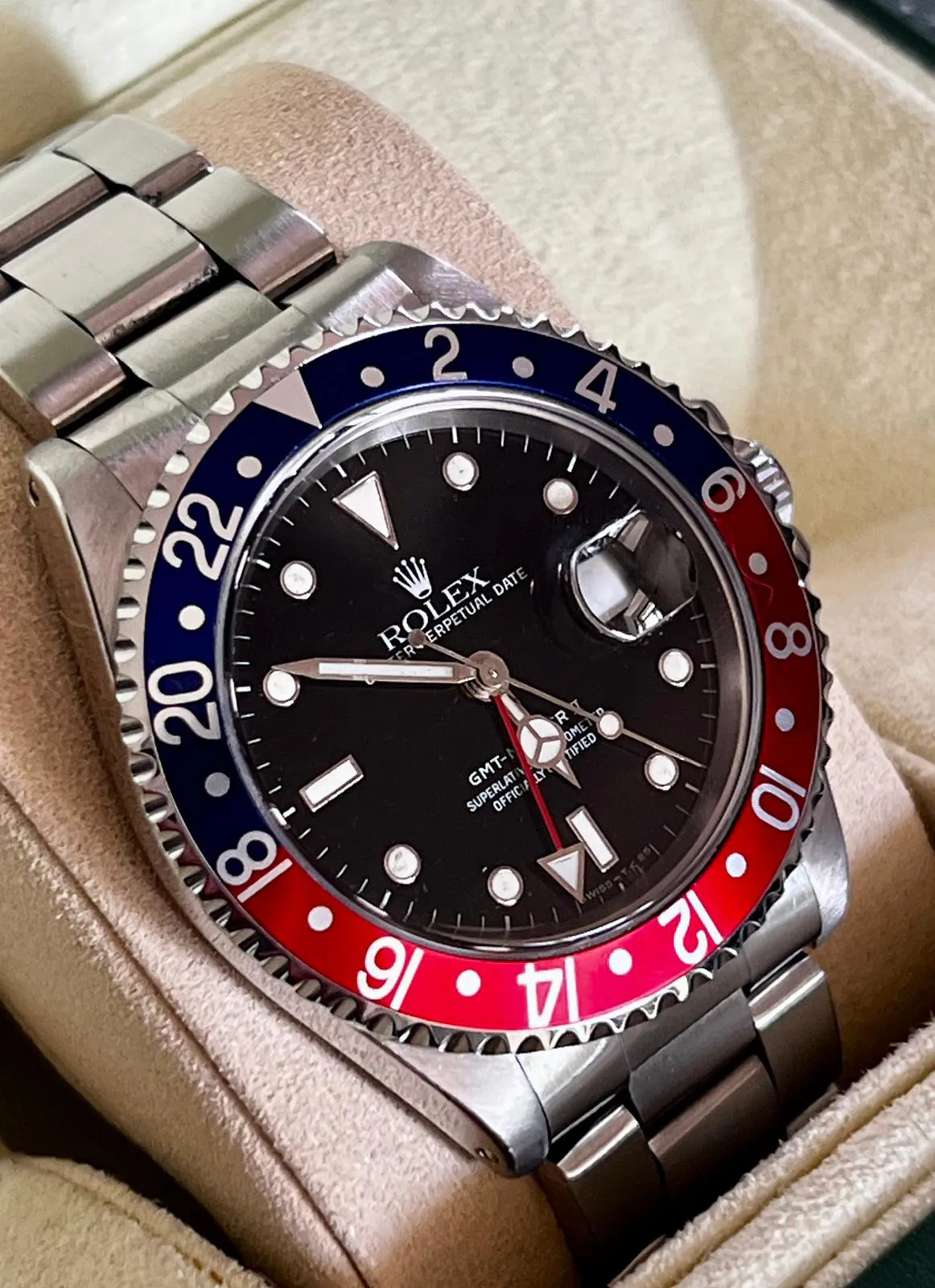 Rolex GMT-Master II 16710 40mm Stainless steel Black 2