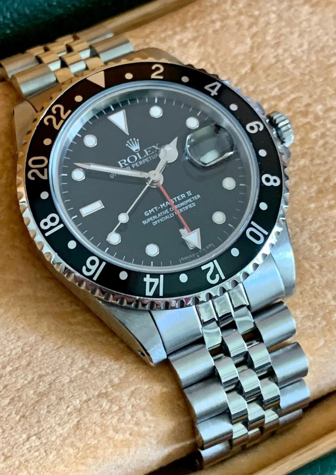 Rolex GMT-Master II 16710 40mm Stainless steel Black 2