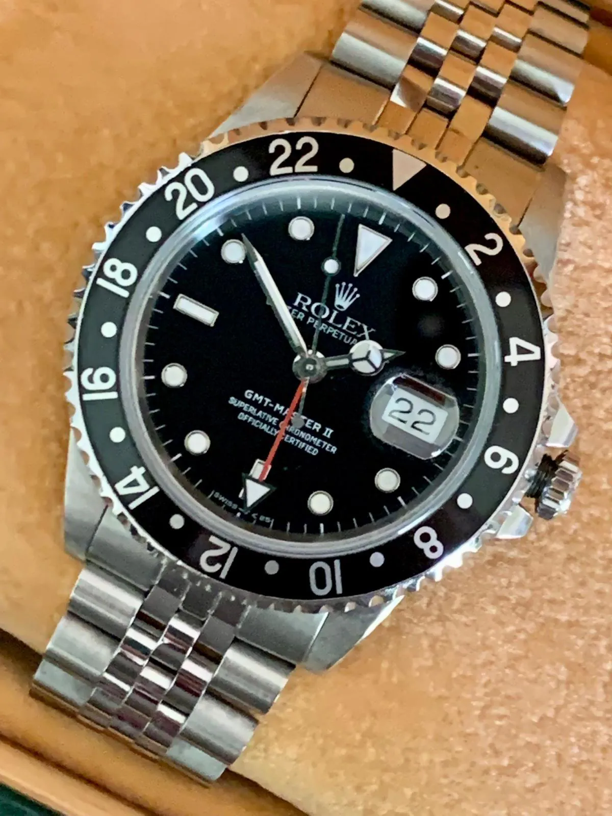 Rolex GMT-Master II 16710 40mm Stainless steel Black 4