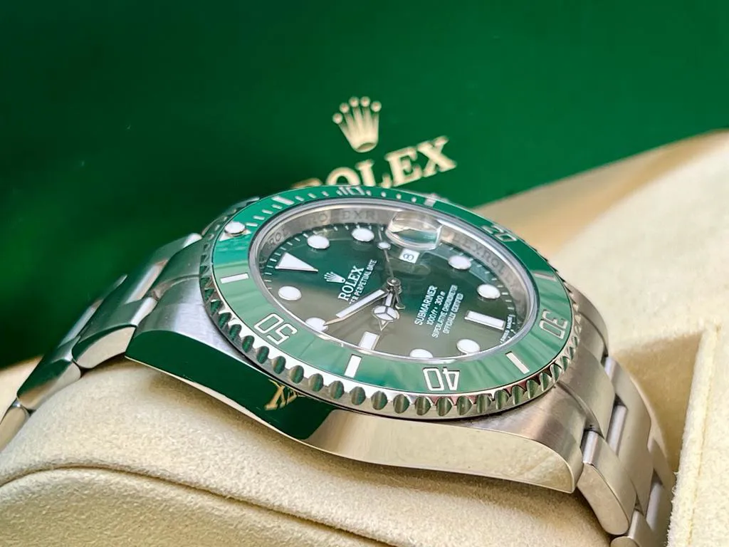 Rolex Submariner 116610LV 40mm Ceramic and Stainless steel Green 2