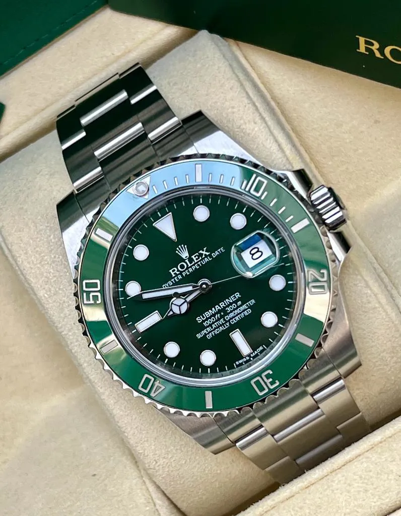 Rolex Submariner 116610LV 40mm Ceramic and Stainless steel Green 4