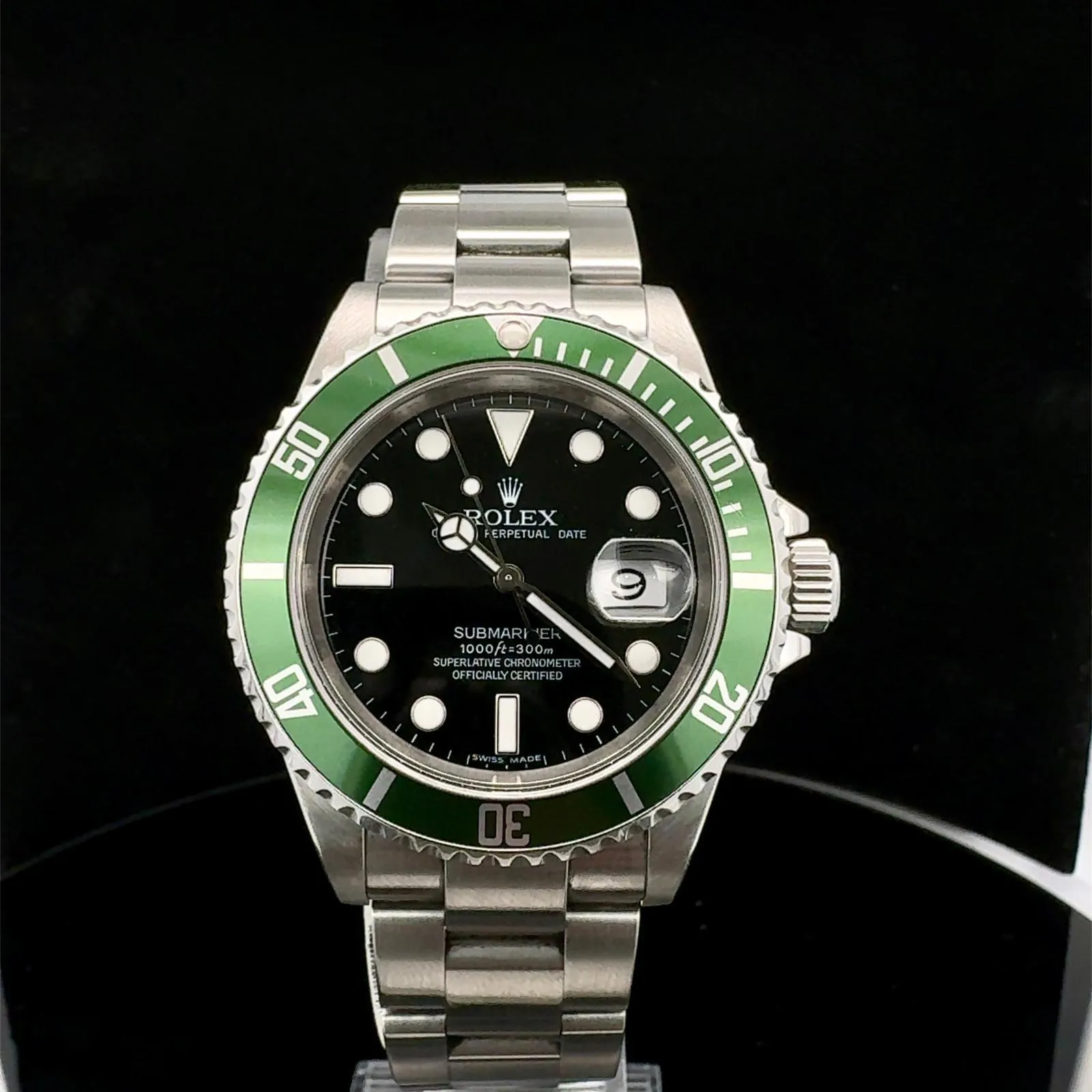 Rolex Submariner 16610LV 40mm Stainless steel Black