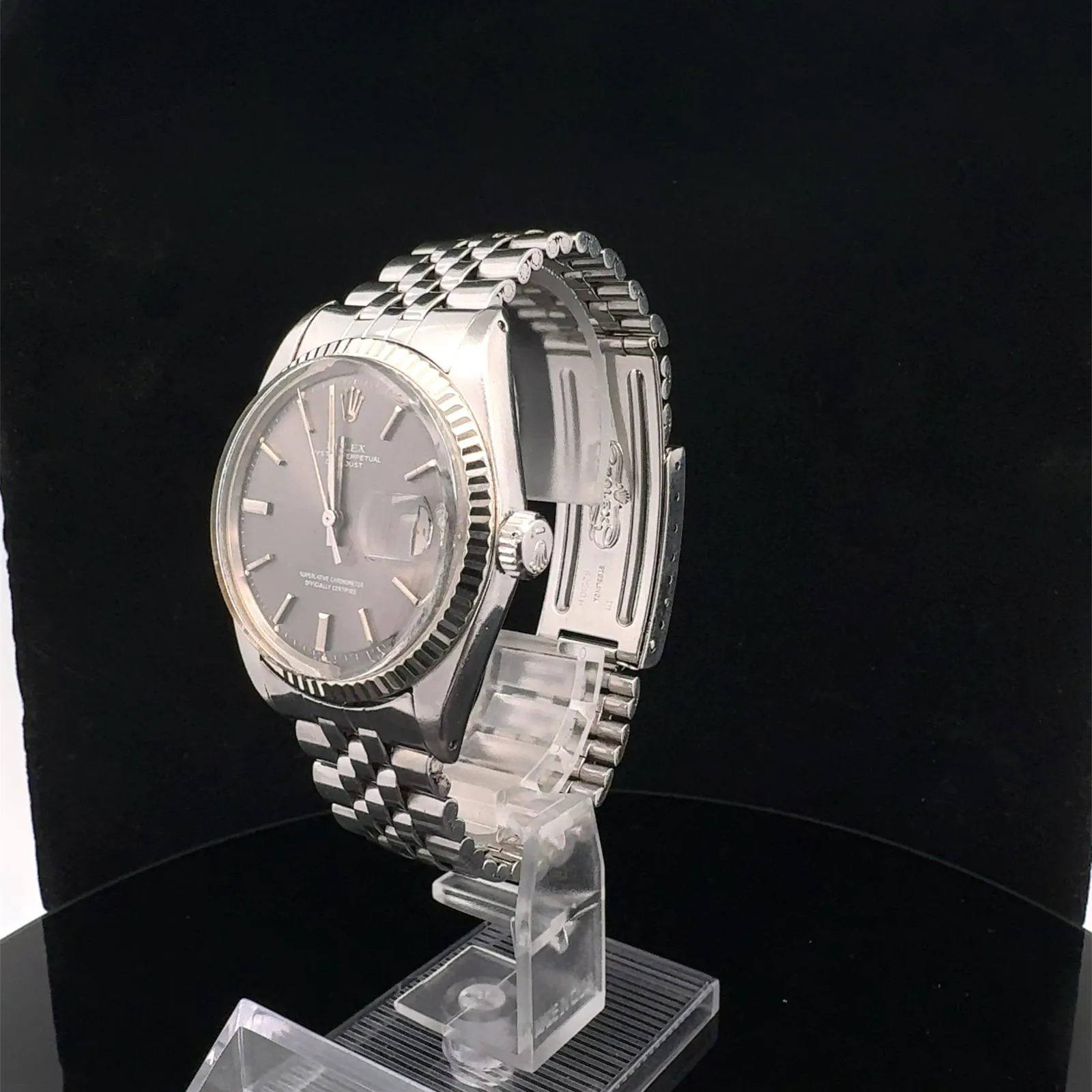 Rolex Datejust 1601 36mm White gold and Stainless steel Silver 6