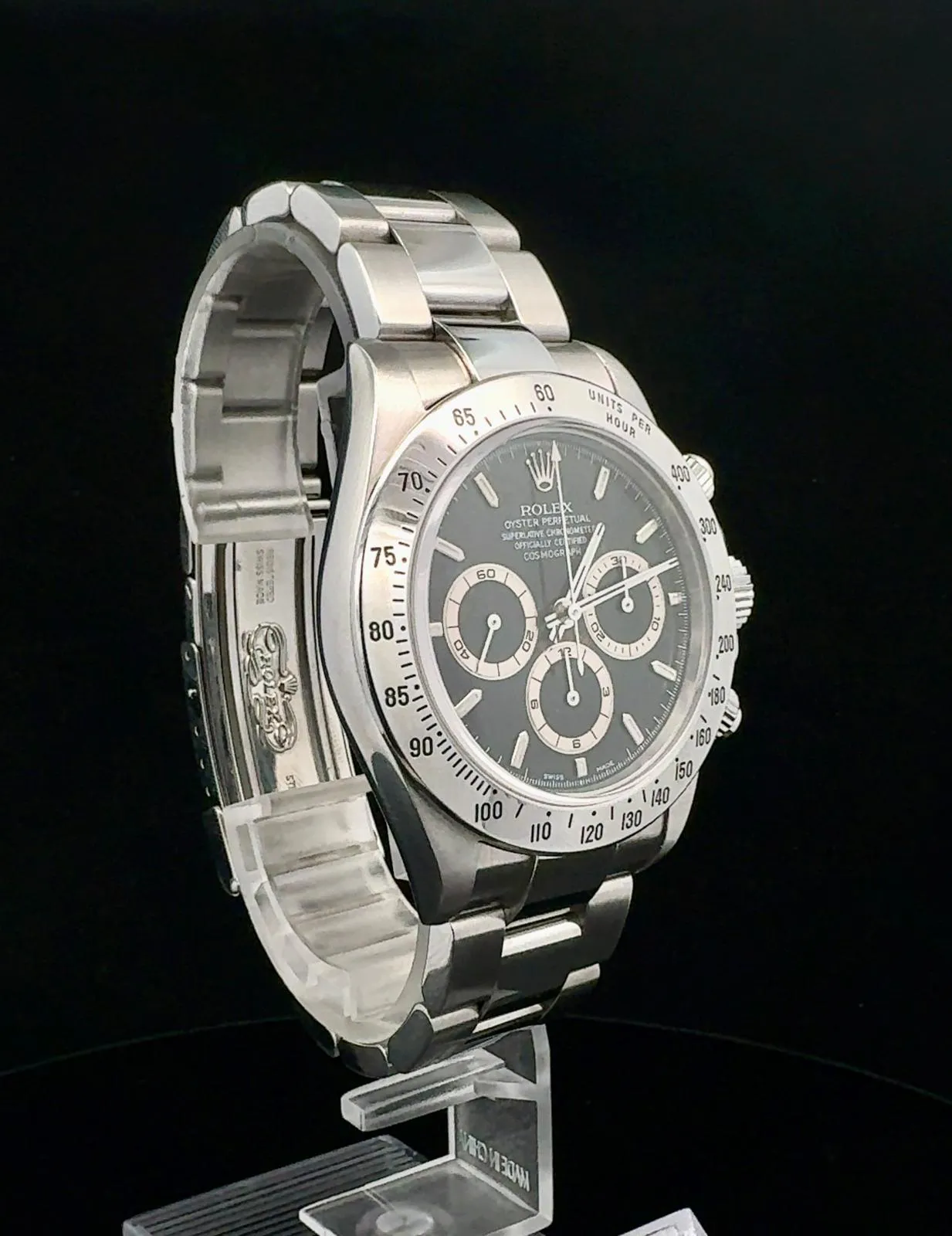 Rolex Daytona 16520 40mm Stainless steel Black 3