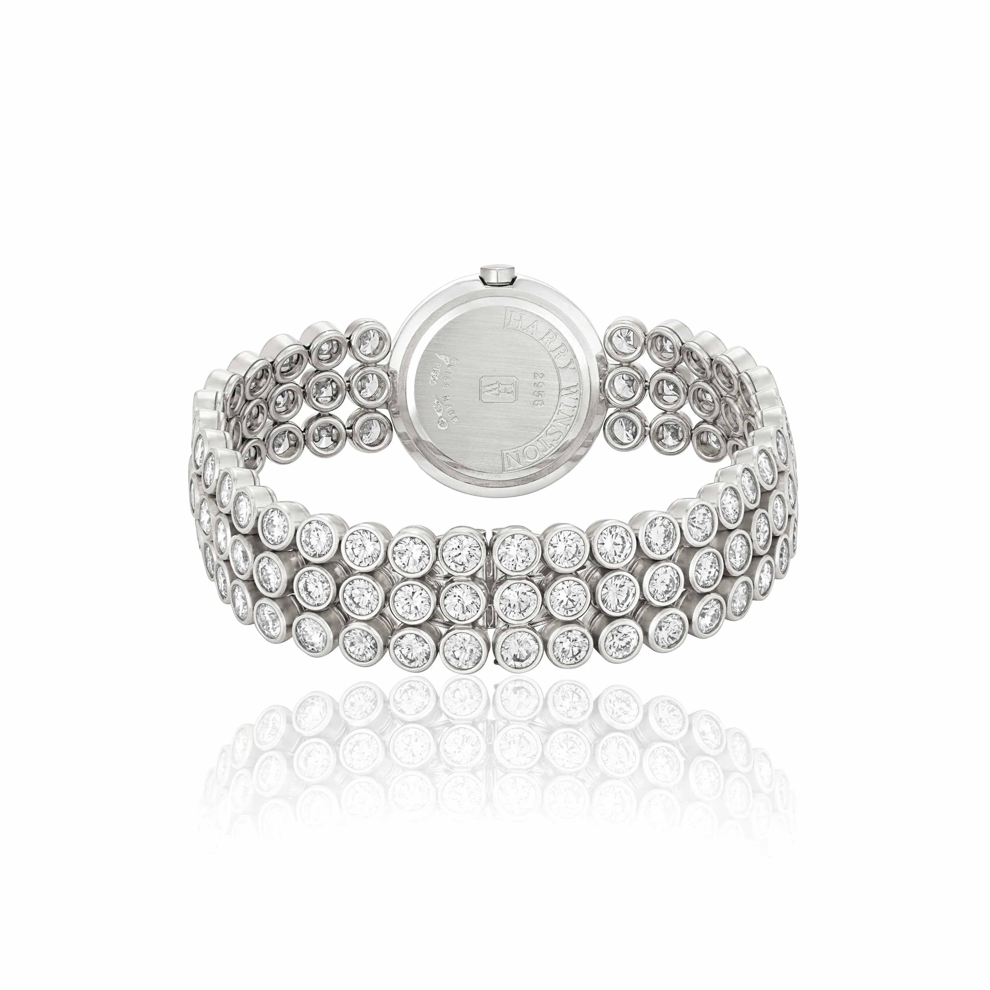 Harry Winston 22.4mm Platinum and White gold 3