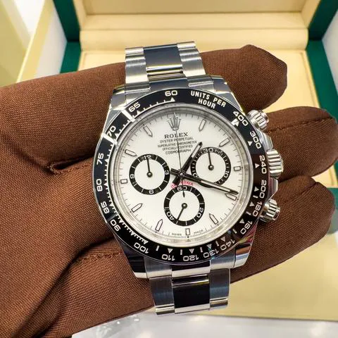 Rolex Daytona 126500LN 40mm Stainless steel White