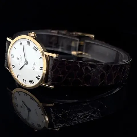 Rolex Cellini 3600 24mm Yellow gold White 10