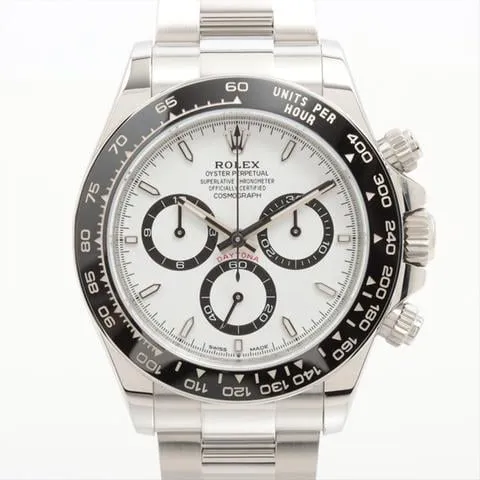 Rolex Daytona 126500LN 39mm Stainless steel White