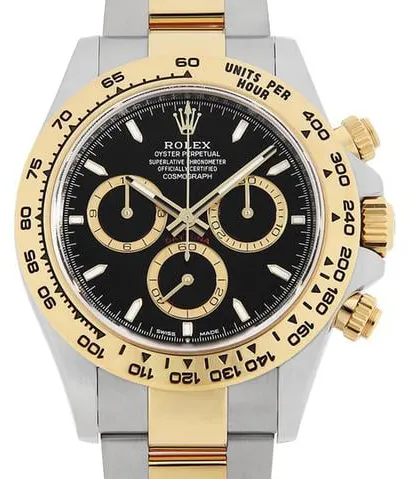 Rolex Daytona 126503 40mm Yellow gold and Stainless steel Black