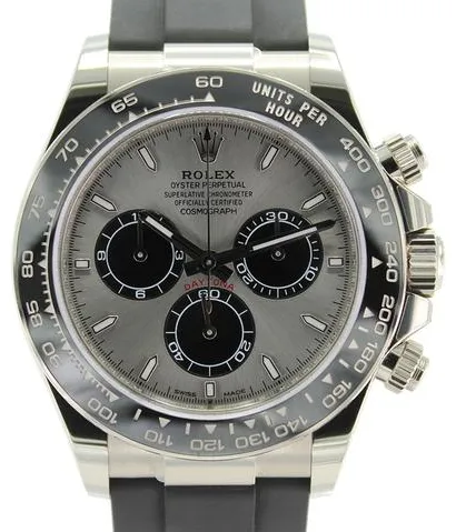 Rolex Daytona 126519LN-0006 40mm 18k white gold Silver