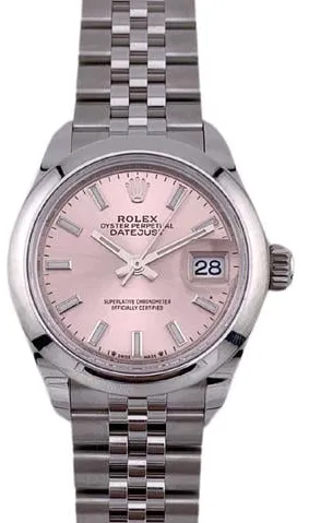 Rolex Lady-Datejust 279160 28mm Stainless steel Rose