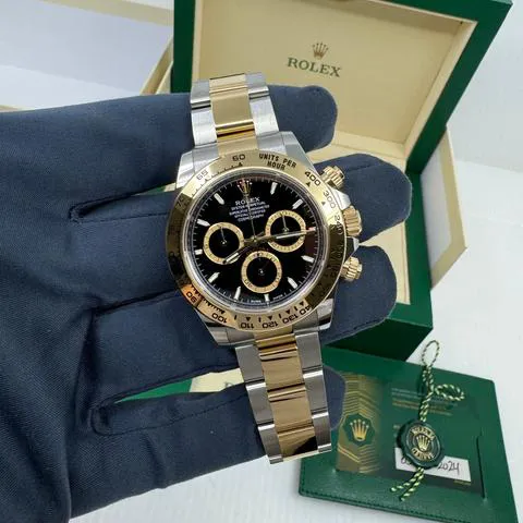 Rolex Daytona 126503 40mm Yellow gold Black