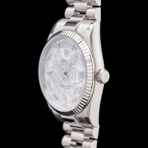 Rolex Day-Date 36 118239 36mm White gold Meteorite 2