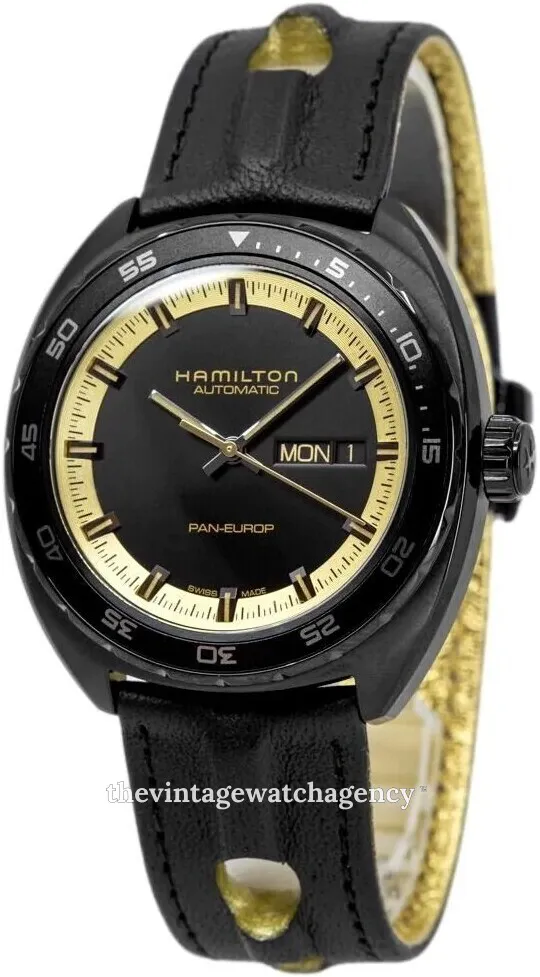 Hamilton American Classic H35425730 42mm Stainless steel and Black PVD Black