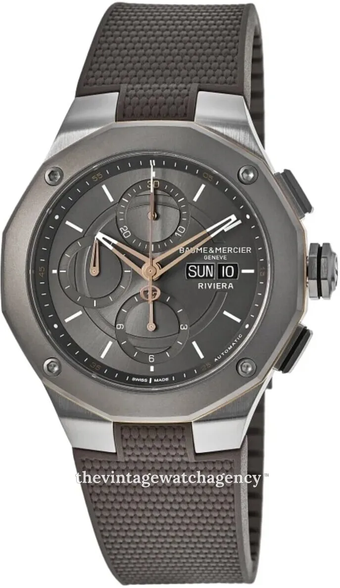 Baume & Mercier Riviera M0A10722 42mm Stainless steel Gray