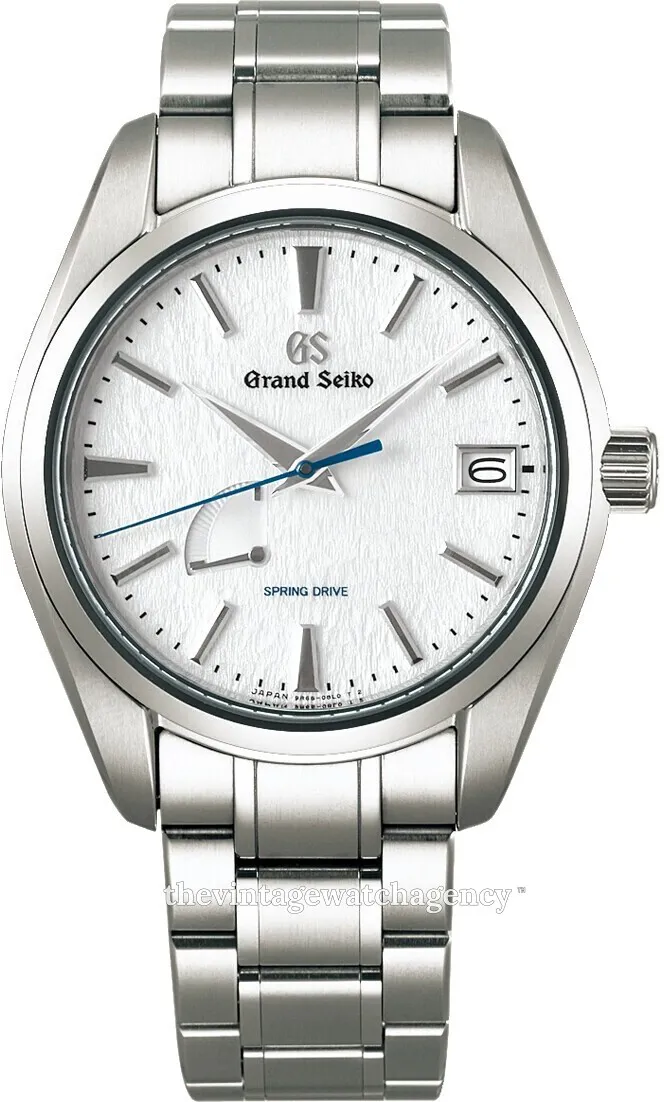 Grand Seiko Spring Drive SBGA211G 41mm Brushed/polished titanium White