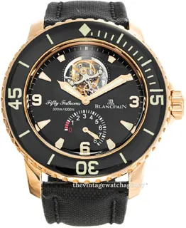 Blancpain Fifty Fathoms 5025-3630-52A Red gold Black