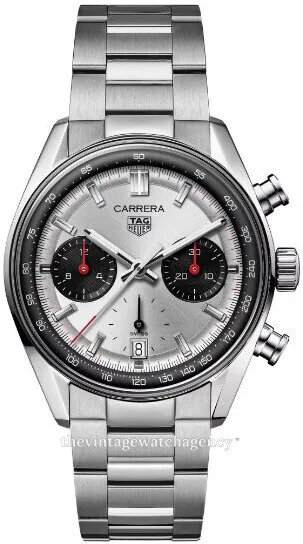 TAG Heuer Carrera CBS2216.BA0041 39mm Stainless steel White