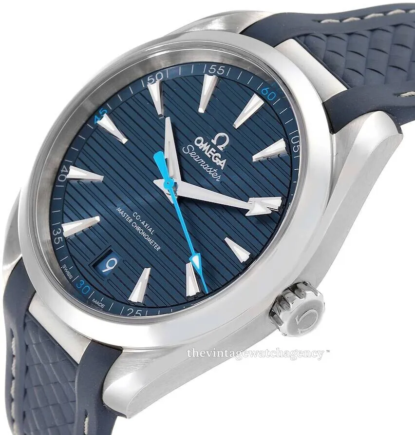 Omega Aqua Terra 220.12.41.21.03.002 41mm Stainless steel Blue 2