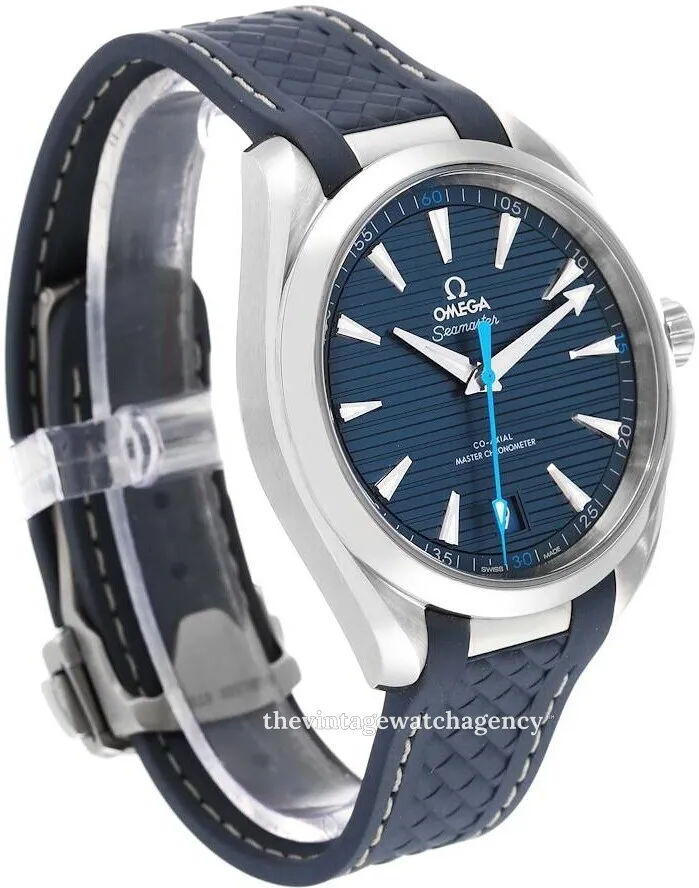 Omega Aqua Terra 220.12.41.21.03.002 41mm Stainless steel Blue 3