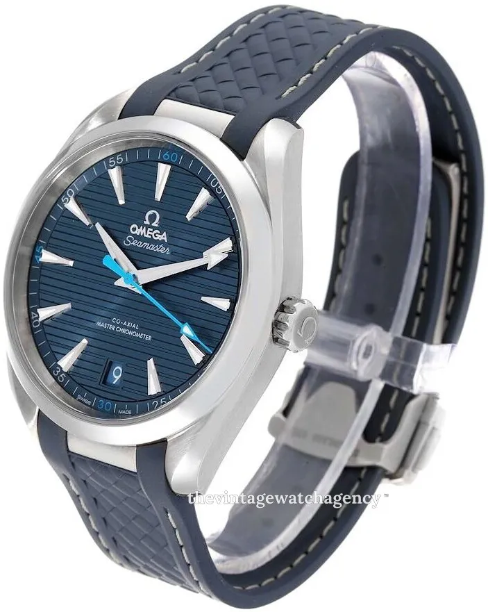 Omega Aqua Terra 220.12.41.21.03.002 41mm Stainless steel Blue 4