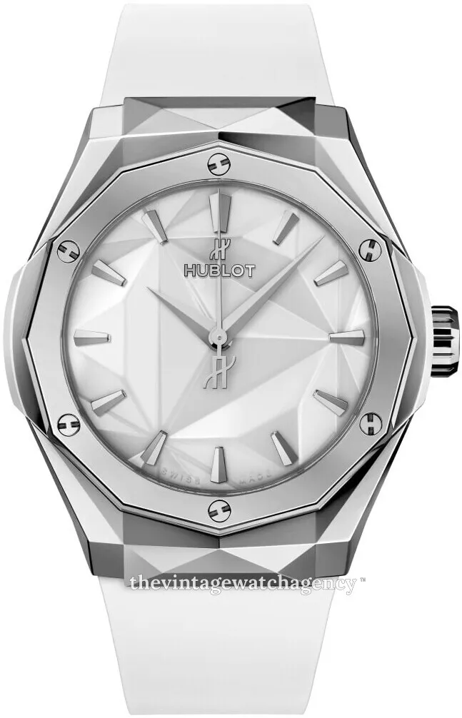 Hublot Classic Fusion 550.NS.2200.RW.ORL20 40mm Brushed/polished titanium White