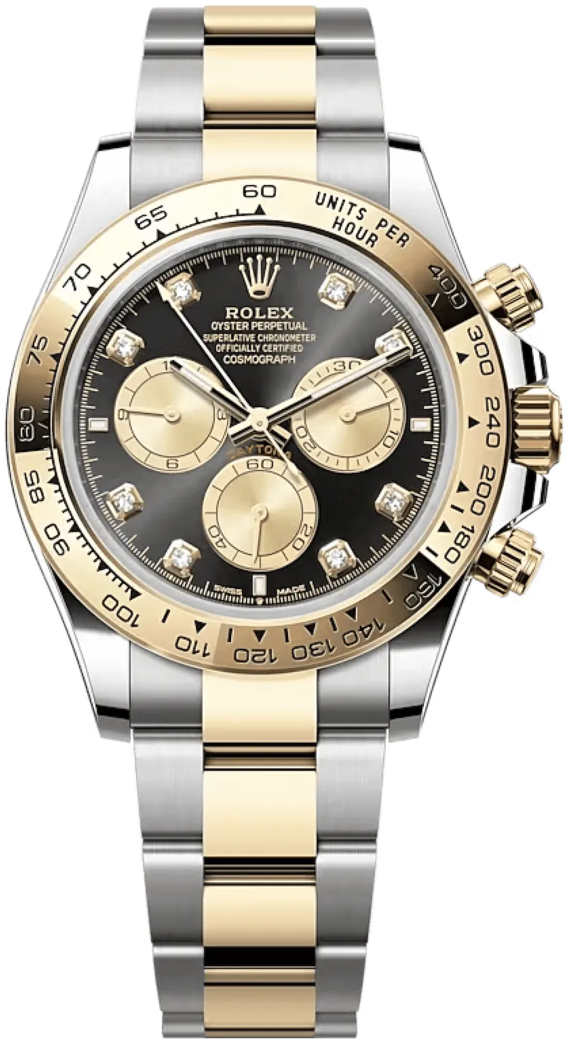 Rolex Daytona 126503-0002 40mm Yellow gold and Oystersteel Black