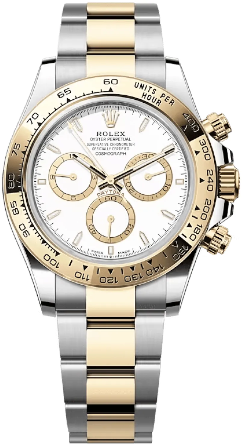 Rolex Daytona 126503-0001 40mm Yellow gold and Oystersteel White