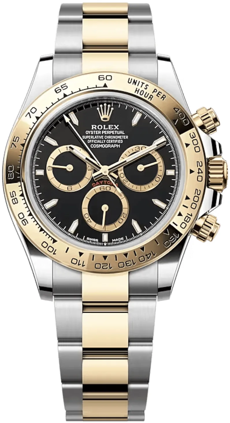 Rolex Daytona 126503-0003 40mm Yellow gold and Oystersteel Black