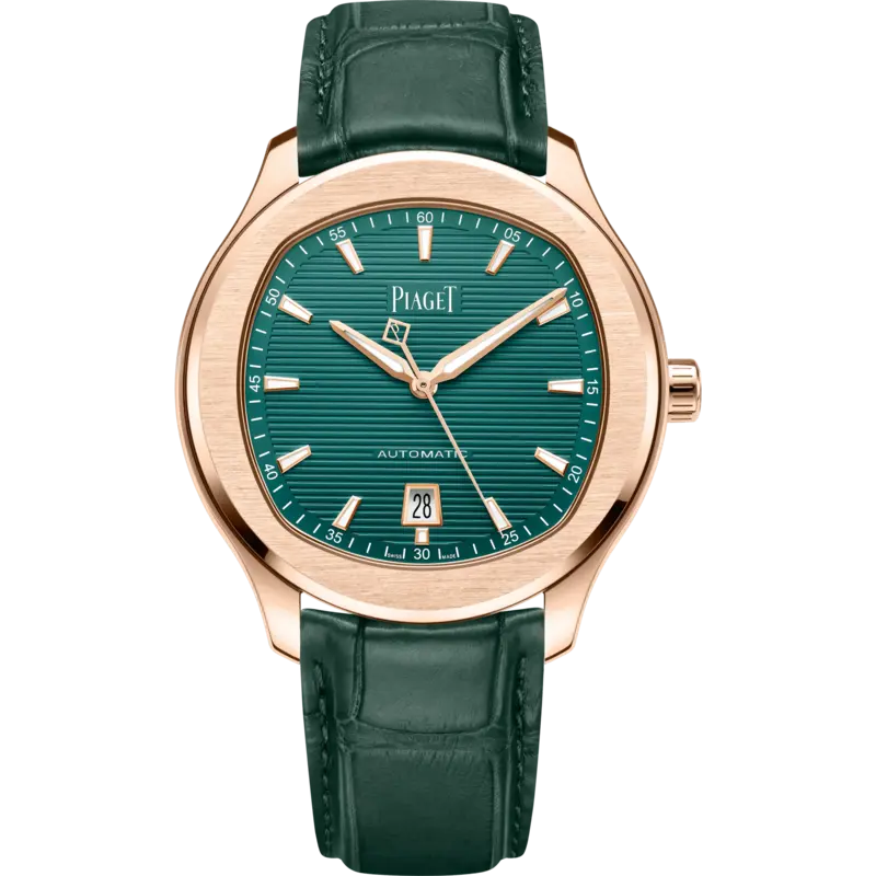 Piaget Piaget Polo Date G0A47010 42mm Rose gold Green