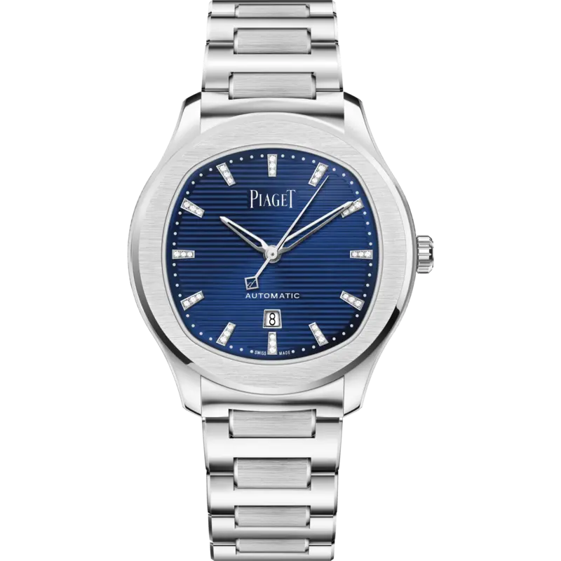 Piaget Polo G0A46018 36mm Stainless steel Blue