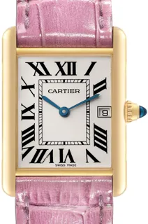 Cartier Tank Louis W1529756 Yellow gold Silver