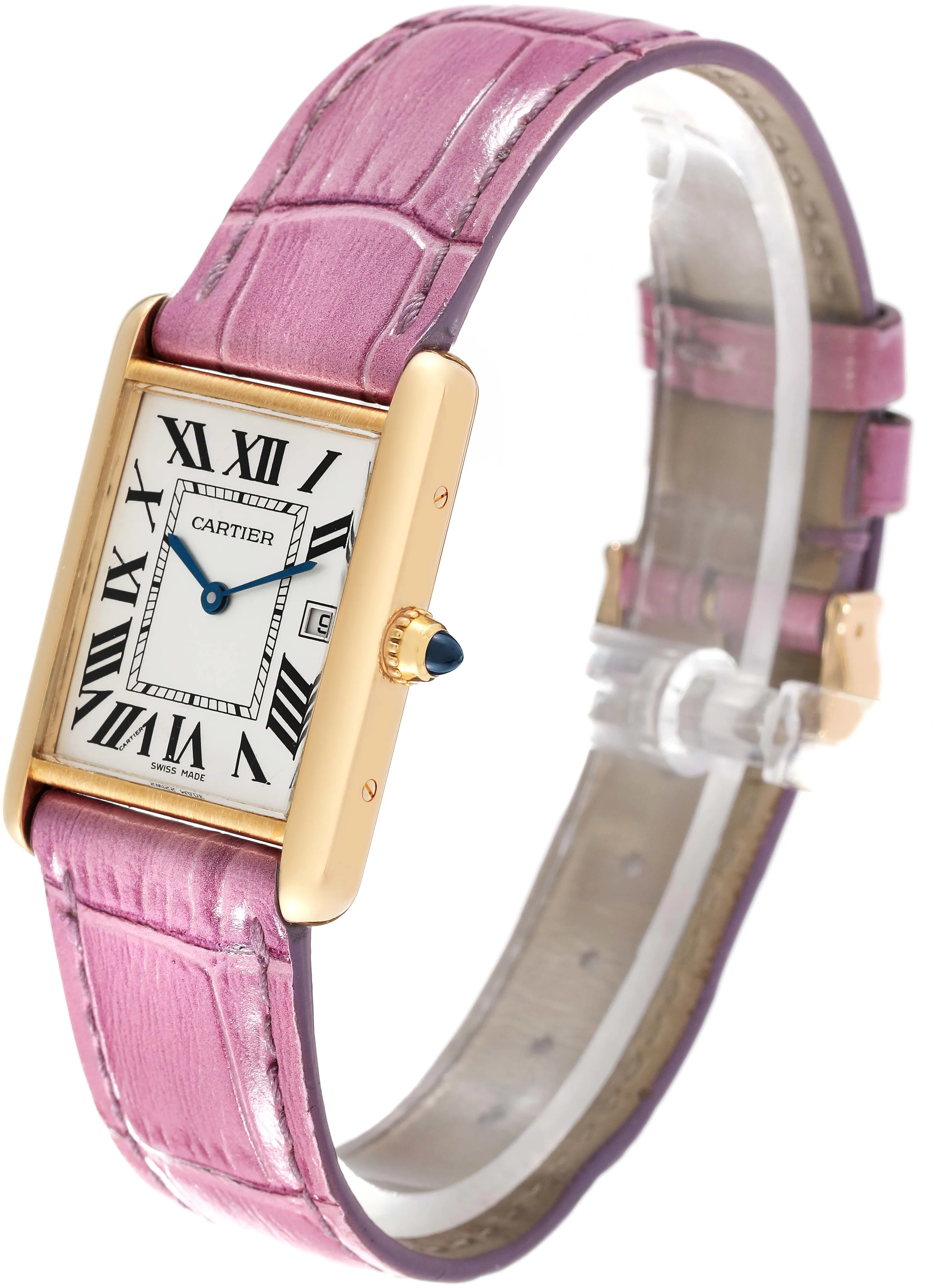 Cartier Tank Louis W1529756 25mm Yellow gold and 18k yellow gold Silver 2