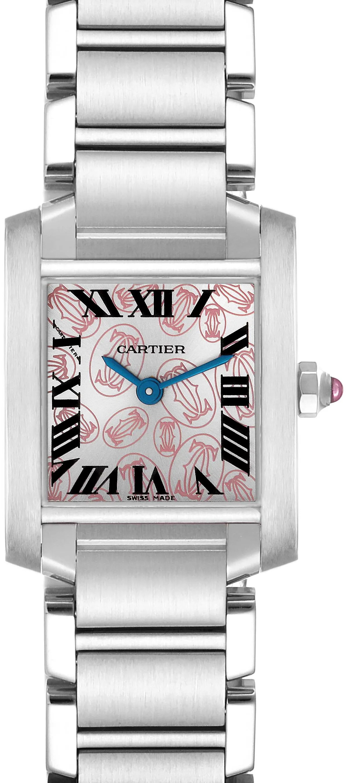 Cartier Tank Française W51031Q3 20mm Stainless steel Silver