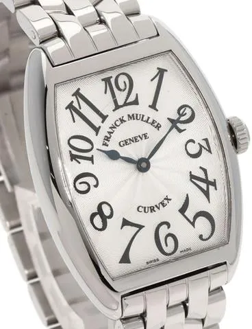 Franck Muller Cintree Curvex 7502 QZ 29mm Stainless steel Silver 2