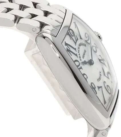 Franck Muller Cintree Curvex 7502 QZ 29mm Stainless steel Silver 4