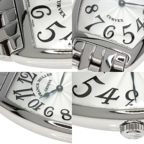 Franck Muller Cintree Curvex 7502 QZ 29mm Stainless steel Silver 7