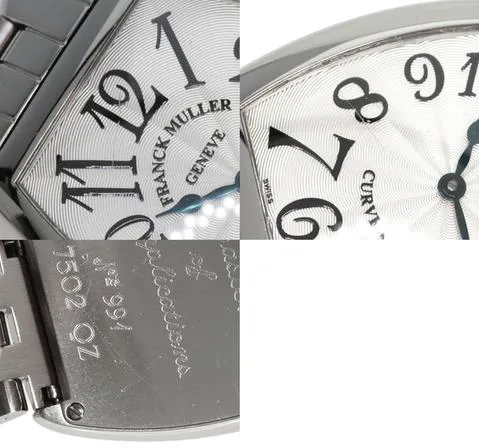 Franck Muller Cintree Curvex 7502 QZ 29mm Stainless steel Silver 8