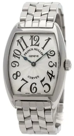 Franck Muller Cintree Curvex 7502 QZ 29mm Stainless steel Silver 9