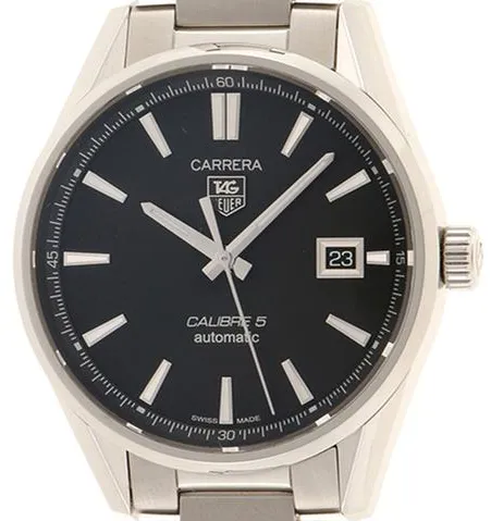 TAG Heuer Carrera Calibre 5 WAR211A.BA0782 39mm Black