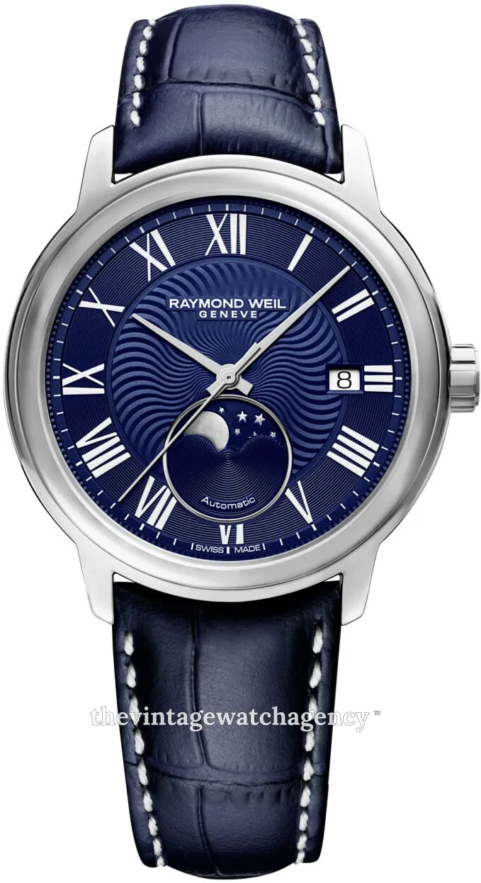 Raymond Weil Maestro 2239-STC-00509 40mm Stainless steel Blue