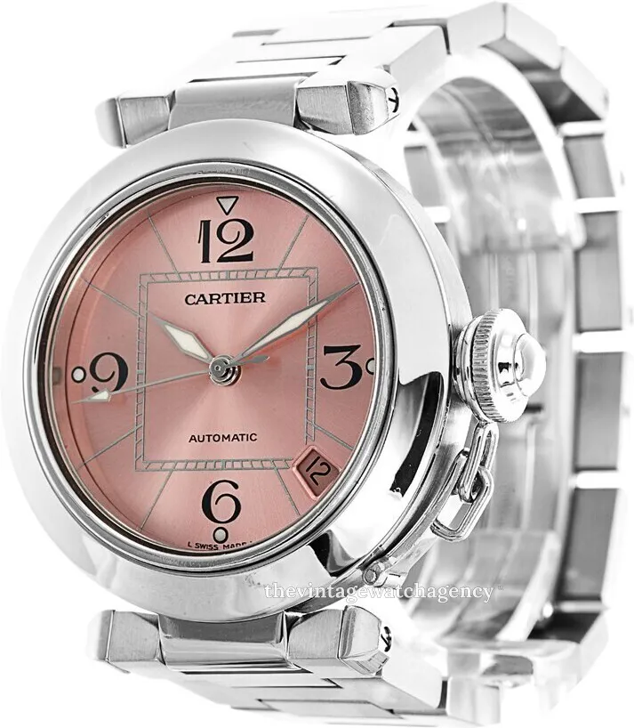 Cartier Pasha C W31075M7 35mm Stainless steel Rose 1